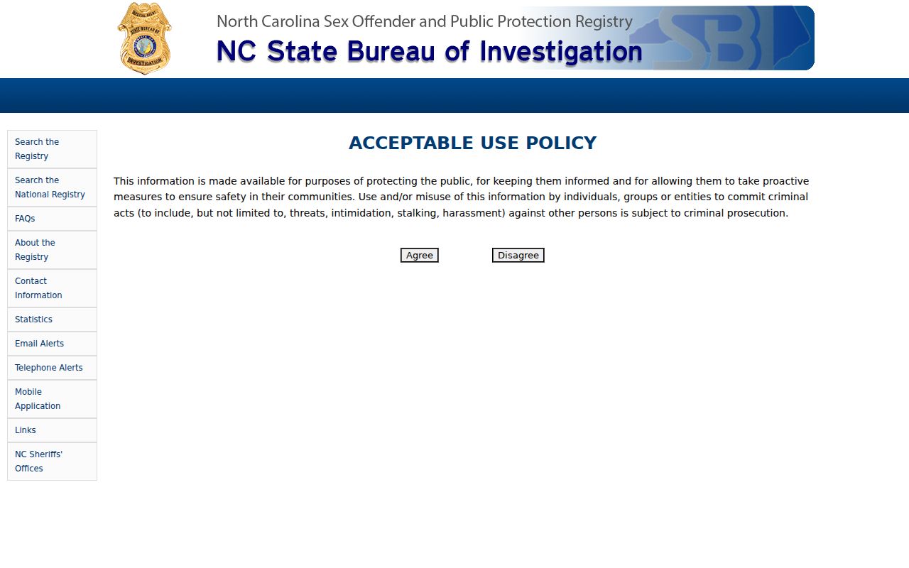 Monroe residents directory North Carolina sex offender registry search